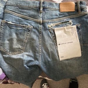 Purple jeans *camo cuts*